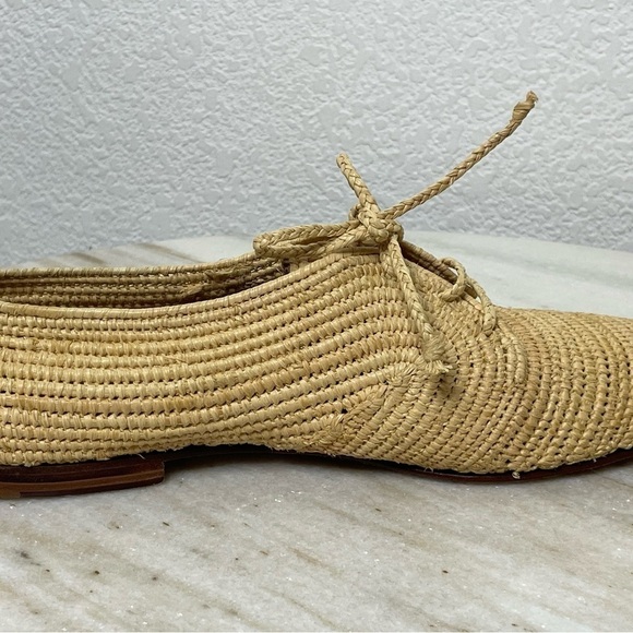 Carrie Forbes loafers raffia 8.5 or EU 40 - Picture 4 of 10
